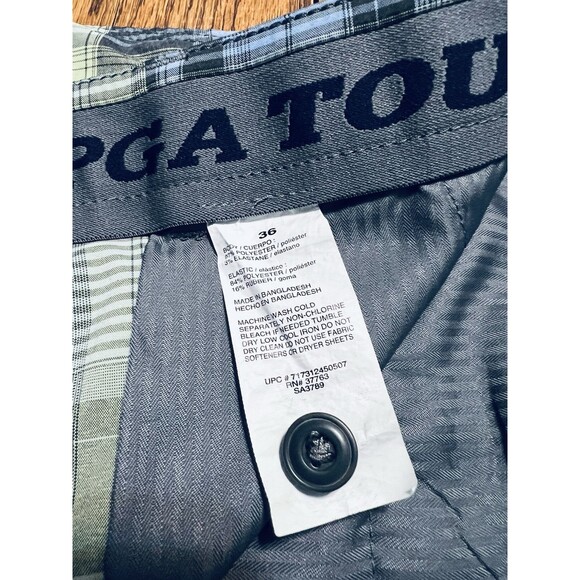 Jack Nicklaus PGA Tour Golf Shorts Mens Size 36 Casual Plaid Bundle LOT OF 2 - Picture 13 of 15